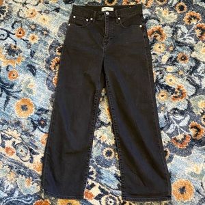 Madewell Slim Wide-leg Crop Jeans